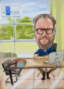 Ce cadouri pentru bărbați există? Te-ai gândit la o caricatură personalizată de Crăciun? 3 caricatură-team-building-fără-ramă