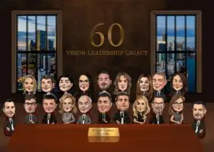 Caricatură clasică vs. caricatură digitală, cum alegi varianta potrivită pentru tine 1 caricatură digitală de grup pentru echipă, 19 persoane, cadou corporate