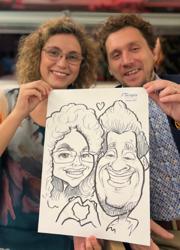 caricaturi-live-corporate-event-crăciun